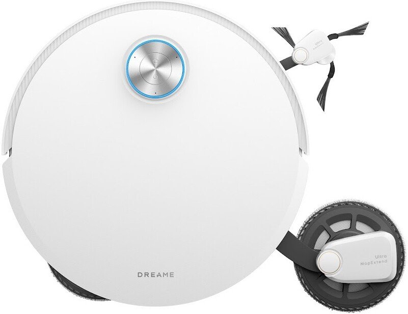 Робот-пылесос Dreame Robot Vacuum X60 Pro Ultra MatriX White RLM92DE (евровилка, белый)