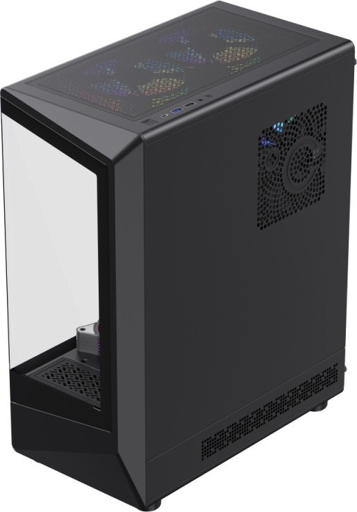 Корпус GameMax Vista COC BK (черный)