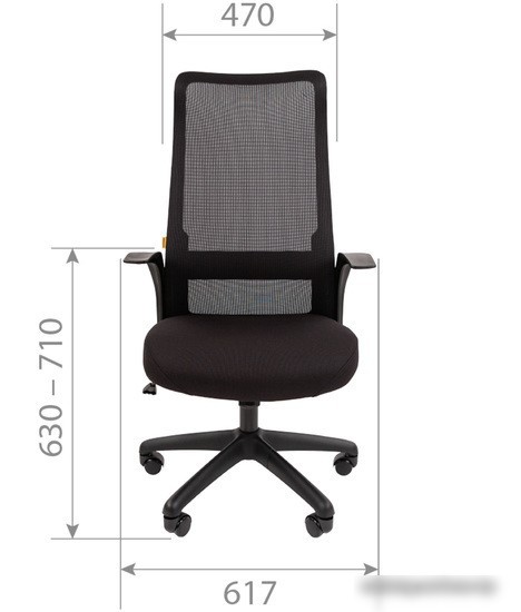 Кресло CHAIRMAN 573 (черный)