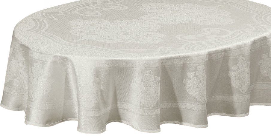 Скатерть DO&CO Brulla 160x220 10668 (кремовый)