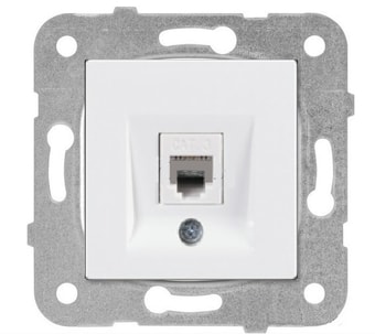 Розетка телефонная Gunsan Radius 01409300-157120