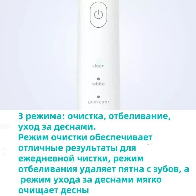 Электрическая зубная щетка Philips HX2451 (белый)
