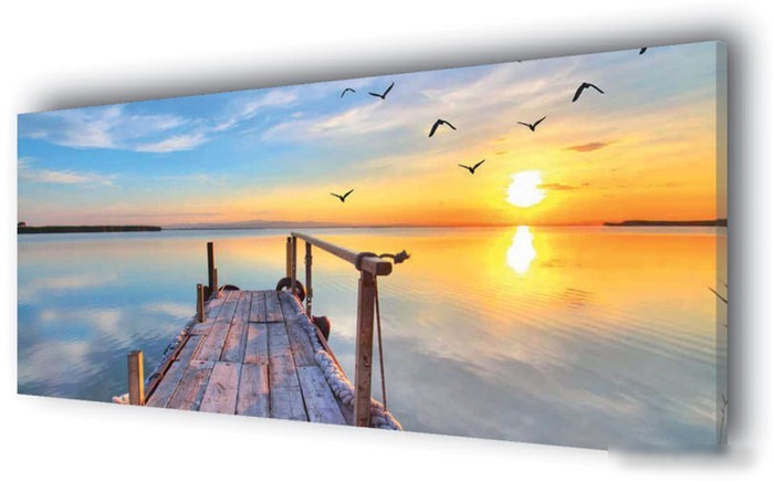 Картина Stamprint Морской пейзаж SN017 (65x150)