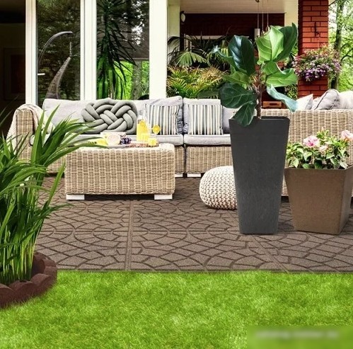 Вазон Multy Home Sonata EU5100006 (черный сланец)