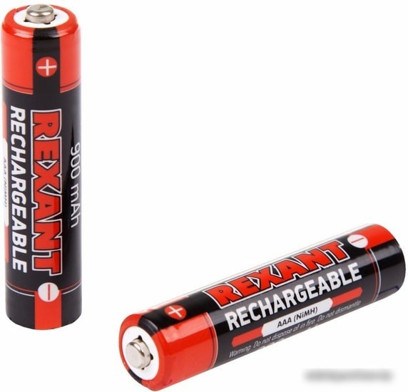 Аккумуляторы Rexant AAA 900mAh 2шт 30-1409