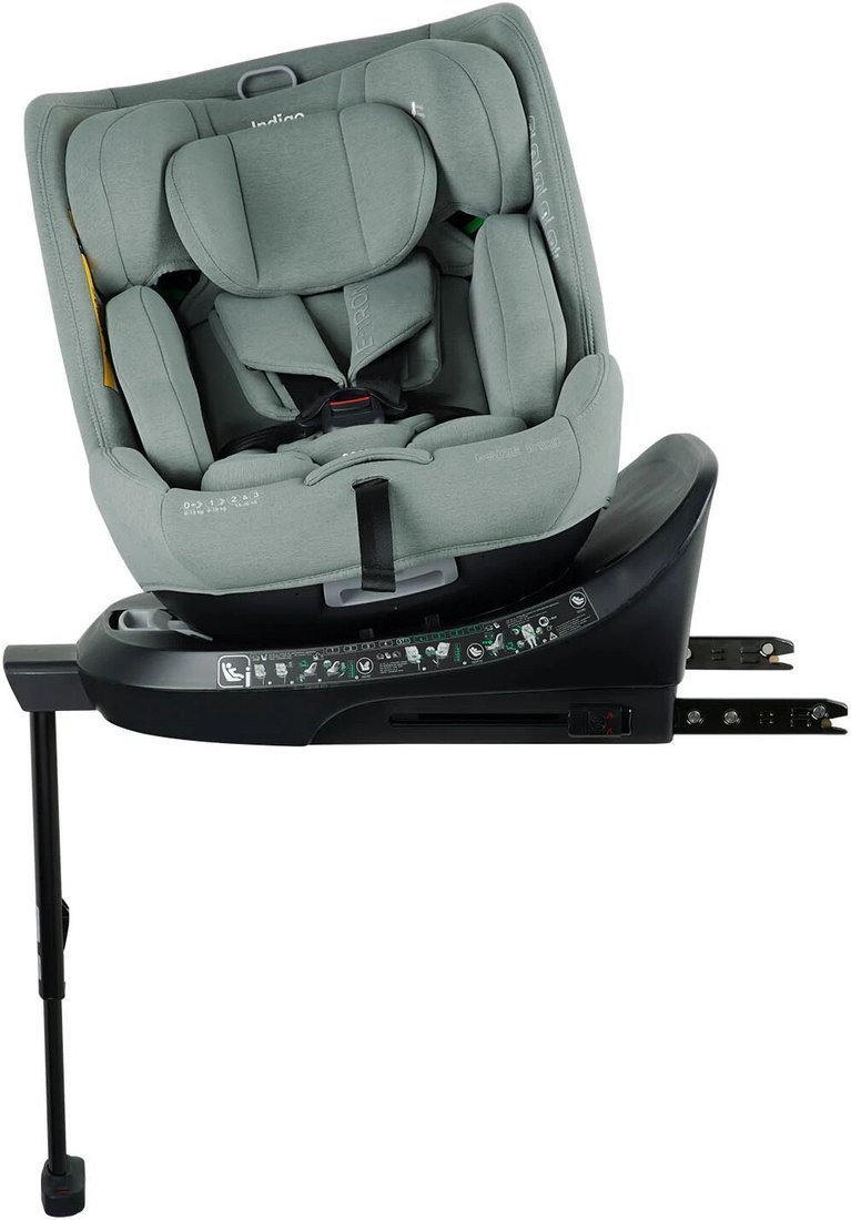 Детское автокресло Indigo E-Tron Isofix I-Size (зеленый)