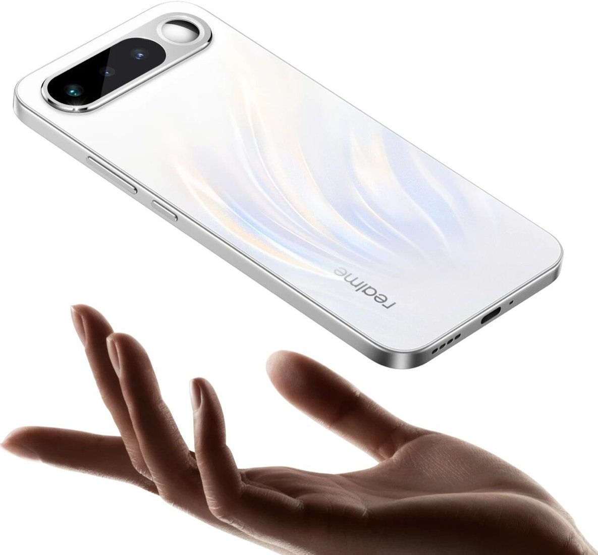 Телефон Realme 16 5G 8GB/256GB азиатская версия (белый)