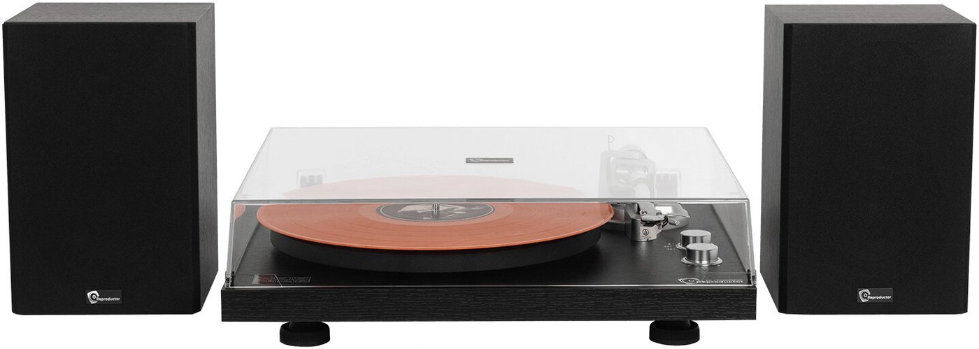 Виниловый проигрыватель Reproductor RP-LPX500SP (черный)