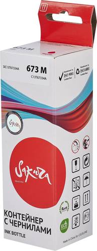 Чернила Sakura Printing SIC13T67334A (аналог Epson 673 M)