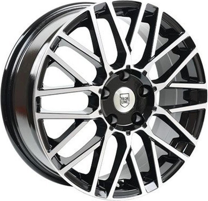 Литые диски TechLine 739 17x6.5" 4x100мм DIA 60.1мм ET 40мм BH