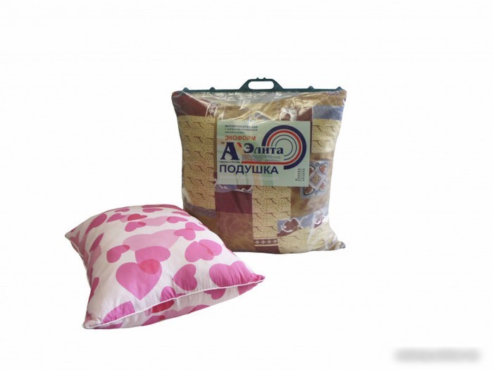 Спальная подушка АЭлита Экоформ 60x60 (на молнии)