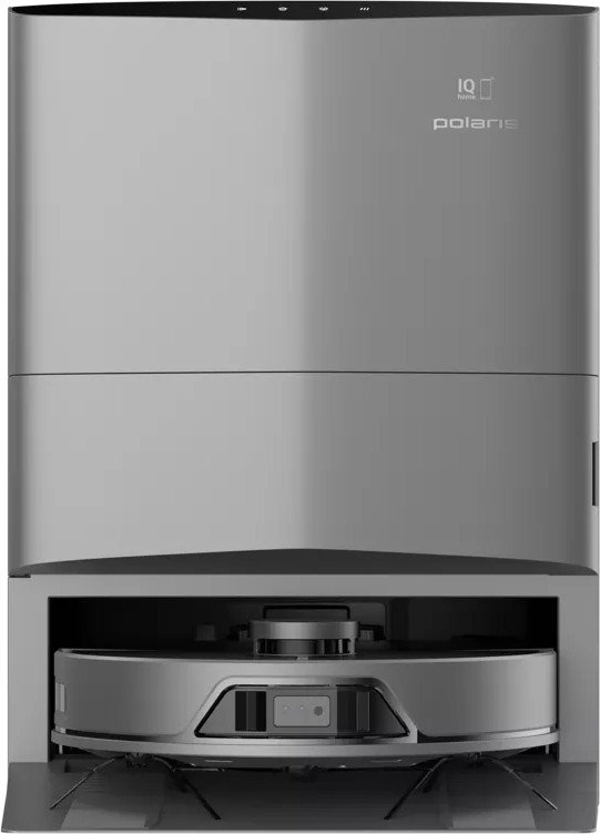 Робот-пылесос Polaris PVCRAC 7750 WIFI IQ Home (серый)