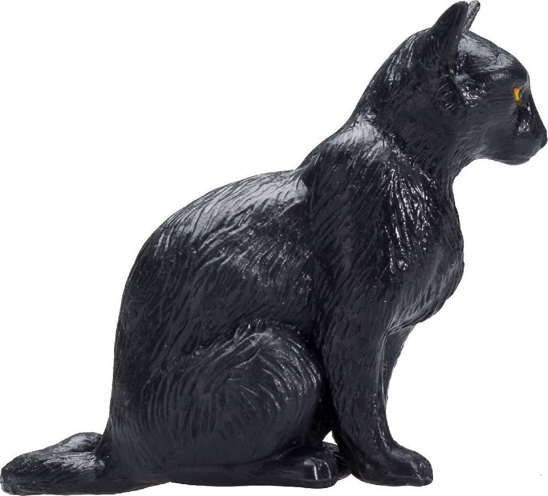 Фигурка Konik Кошка AMF1094 (черный)