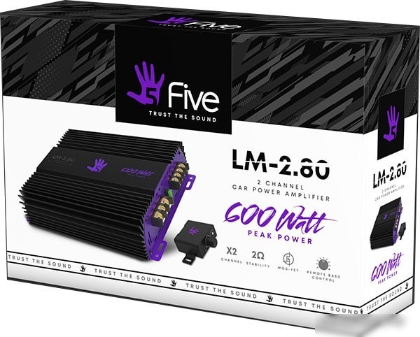 Автомобильный усилитель Five LM-2.80