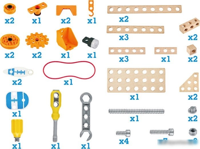 Конструктор Hape Junior Inventor E3032 Deluxe Experiment Kit