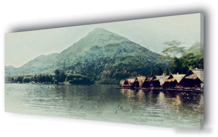 Картина Stamprint Зеленая гора АT044 (65x150)