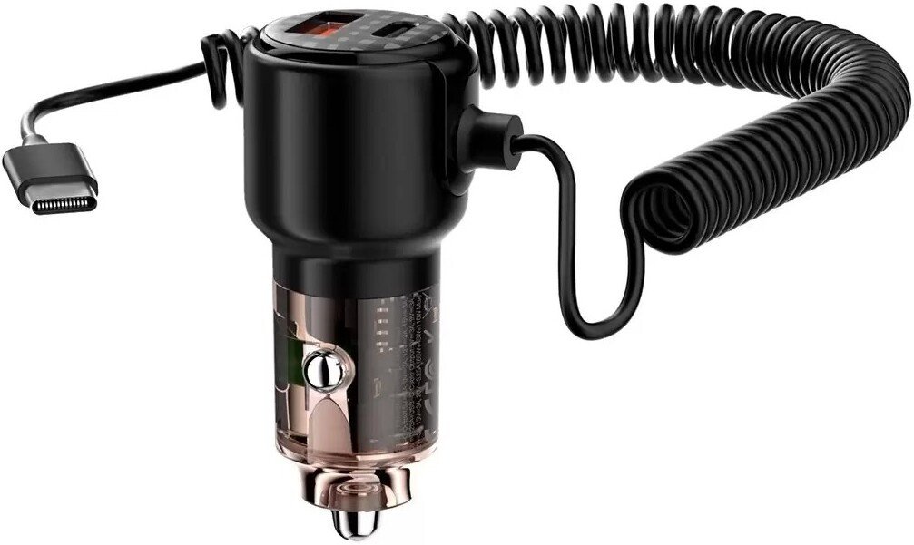 Автомобильное зарядное XO 110W CC59 (черный)