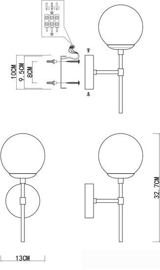 Бра ST Luce Limano SL1203.401.01