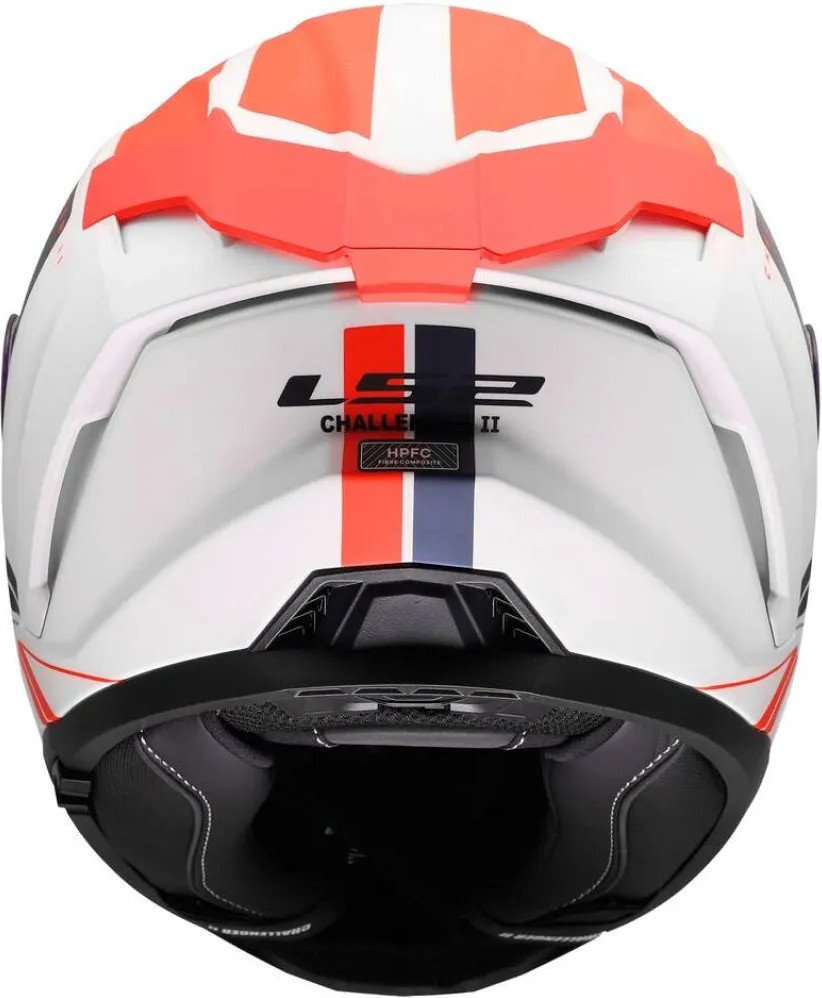 Мотошлем LS2 FF817 Challenger II Titan (S, белый/синий/красный)