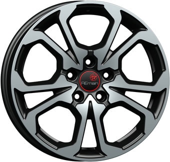 Литые диски Remain R242 17x6.5" 5x112мм DIA 57.1мм ET 38мм Алмаз черный