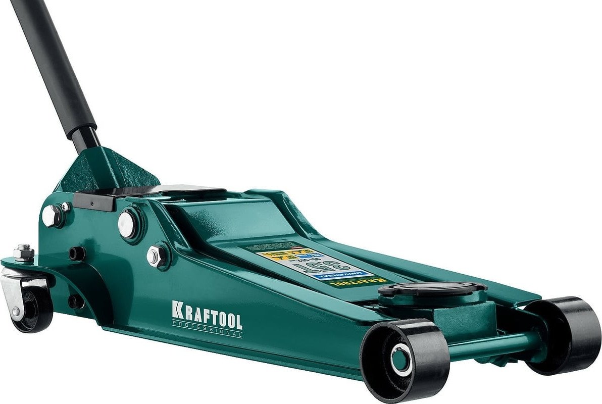 Подкатной домкрат KRAFTOOL 43454-3.5 3.5т