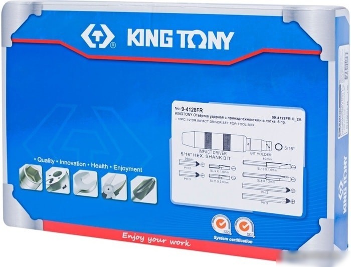 Набор бит King Tony 9-4128FR