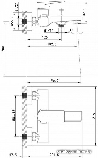 Смеситель IDDIS Bridge BRDSB00i02WA