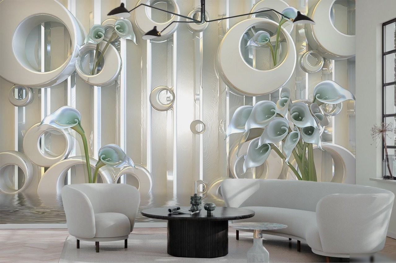 Фотообои Vimala 3D Каллы 270x400