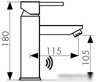 Смеситель Kaiser Sensor 38311