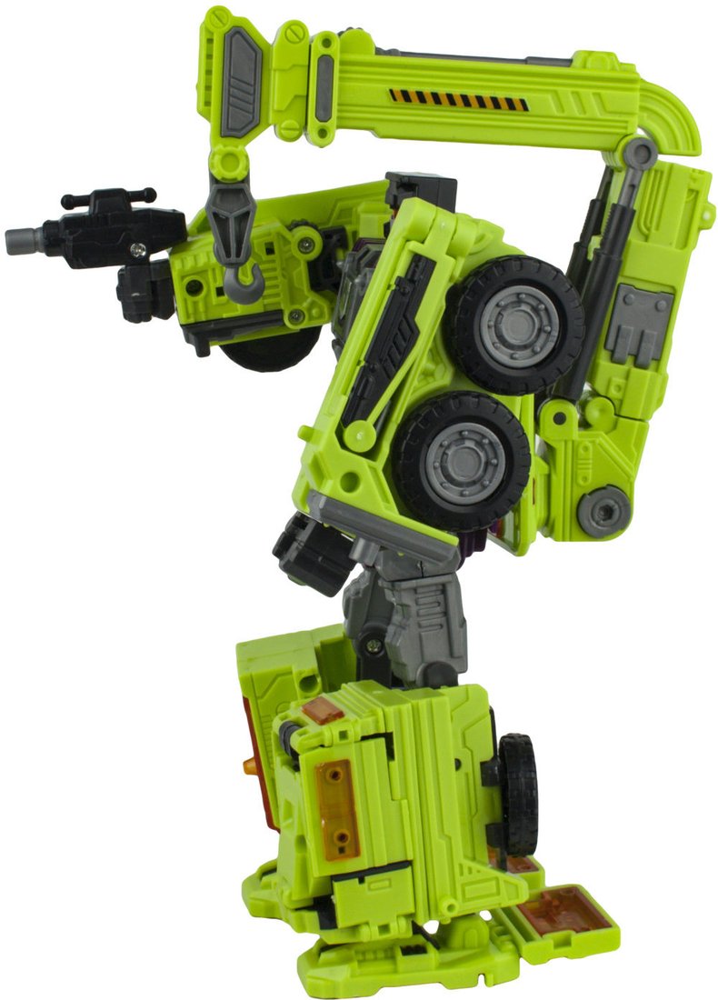 Трансформер 1toy Трансботы. Инженерный батальон XL Мега Кранер Т16434