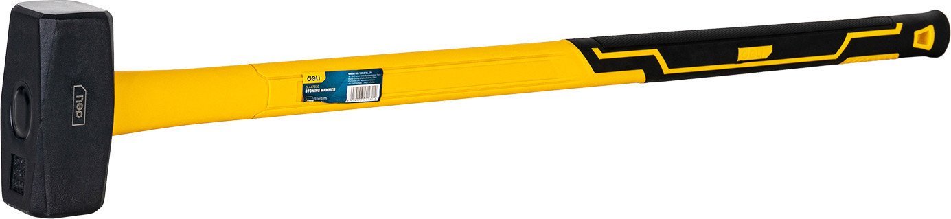 Кувалда Deli YS EDL447030 (3кг, фибергласовая рукоятка, квадратный боек)