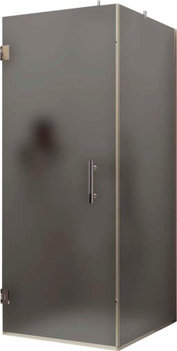 Душевой уголок MaybahGlass MGY-1307-4 (графит матовый стекло/хром глянцевый)