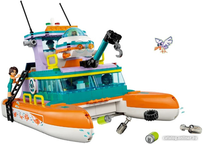 Конструктор LEGO Friends Морская спасательная лодка 41734