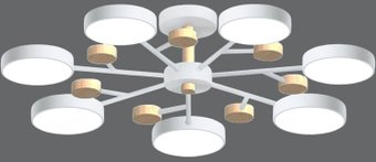 Припотолочная люстра LED4U L3205-800 WH