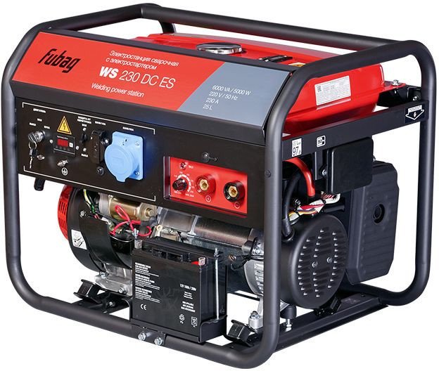 Бензиновый генератор Fubag WS 230 DC ES 646247