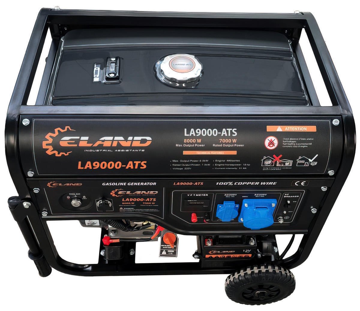 Бензиновый генератор ELAND LA9000-ATS