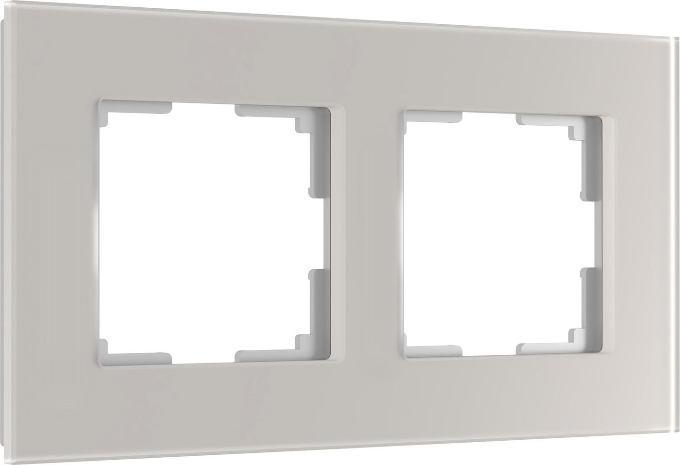 Рамка Werkel Senso W0023117 (дымчатый/стекло Soft-Touch)