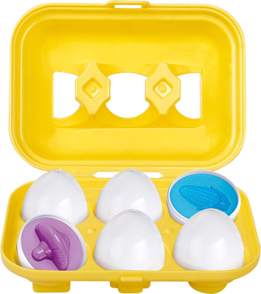 Сортер Baby Toys Овощи и фрукты Яйца 70083 (6 шт)