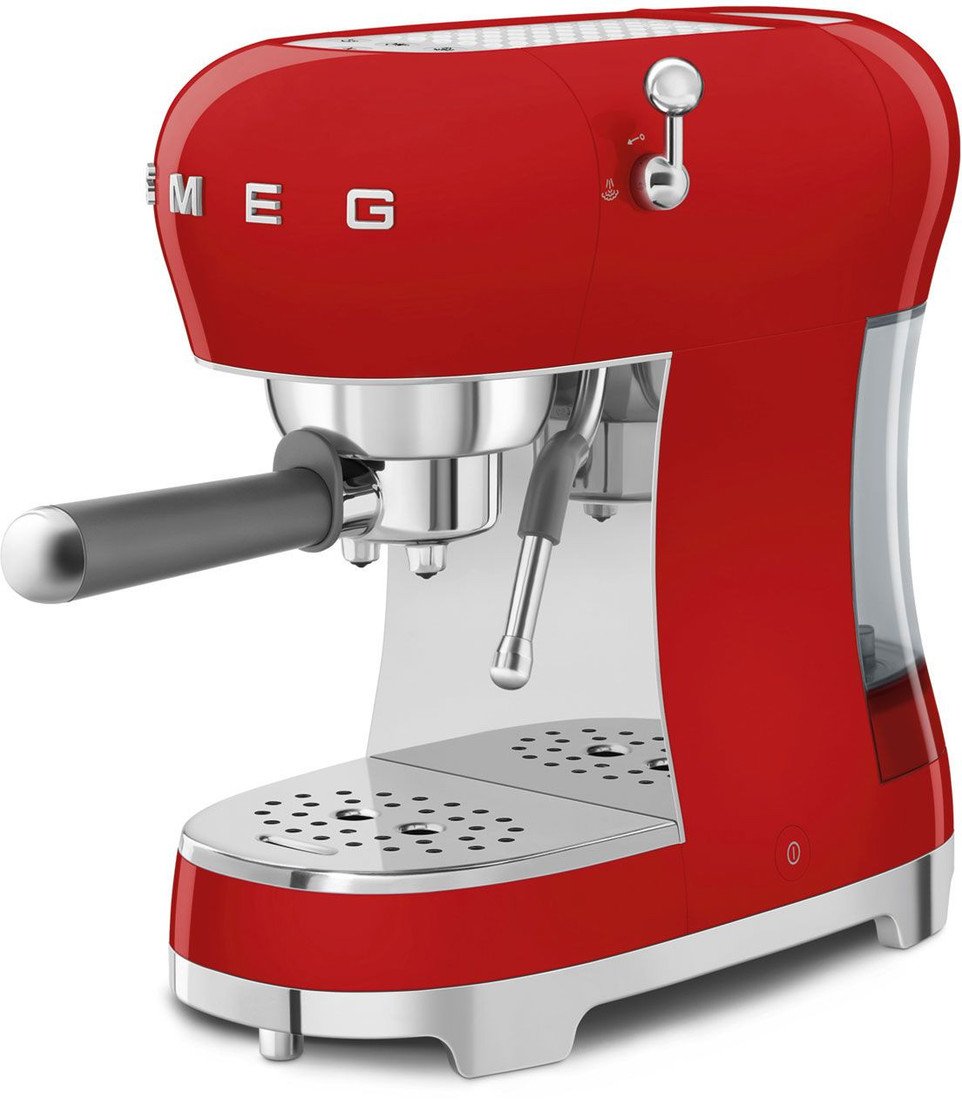 Рожковая кофеварка Smeg ECF02RDEU