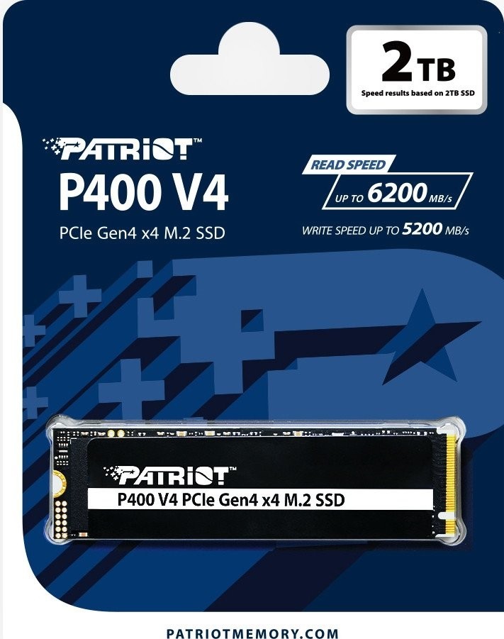 SSD Patriot P400 V4 2TB P400VP2TBM28H