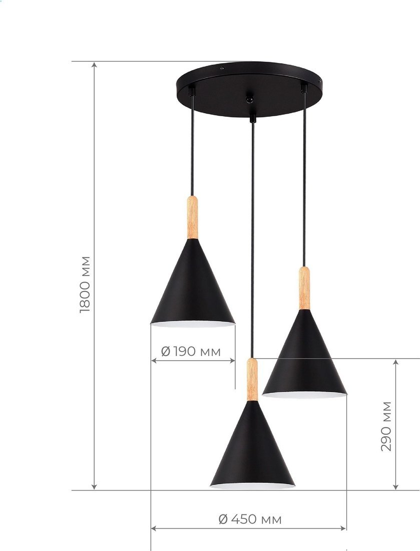 Подвесная люстра Evoluce SLE1255-423-03