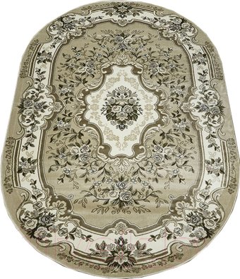 Ковер для жилой комнаты БелКа Круиз Овал 22414 29766 (1.5x3)