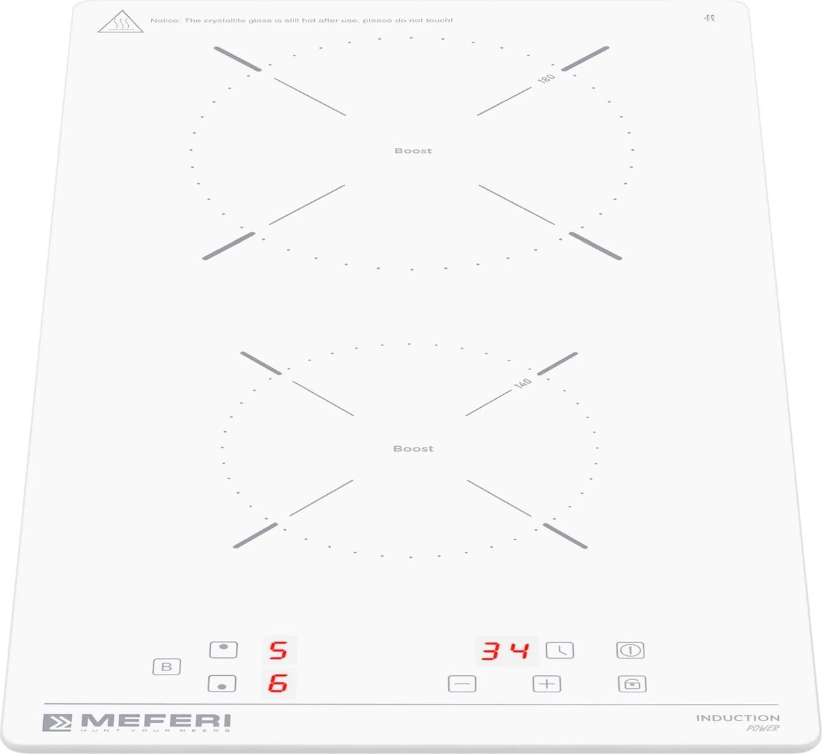 Варочная панель Meferi MIH302WH Power