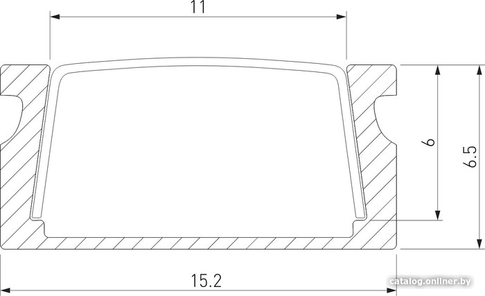 Алюминиевый профиль Elektrostandard LL-2-ALP006 a053619