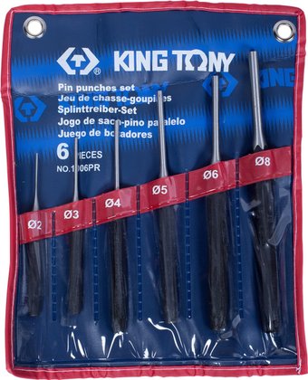 Набор выколоток King Tony 1006PR (6 предметов)