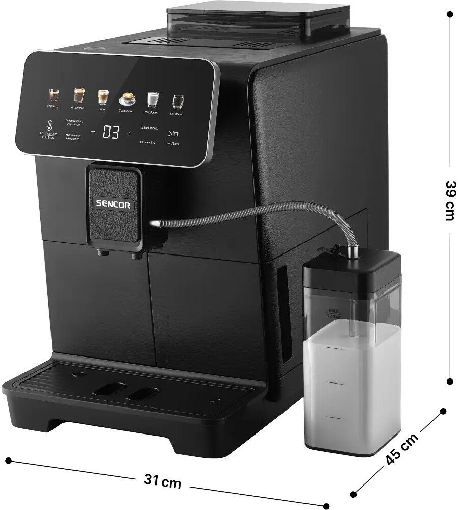 Кофемашина Sencor SES 9400BK
