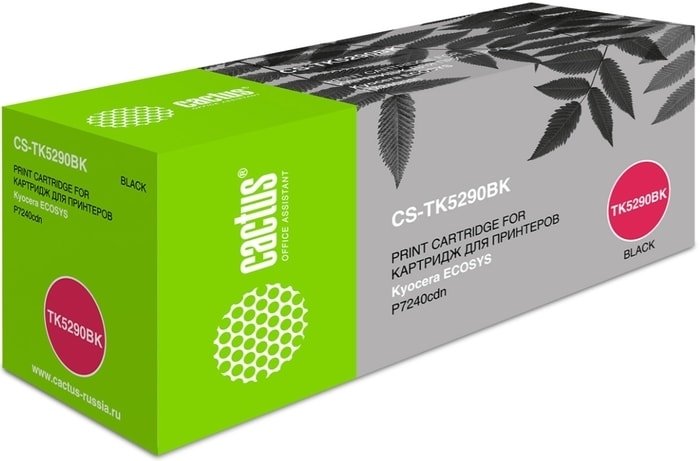 Картридж CACTUS CS-TK5290BK (аналог Kyocera Ecosys P7240cdn)