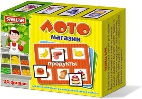 Развивающая игра Stellar Лото Магазин 00915