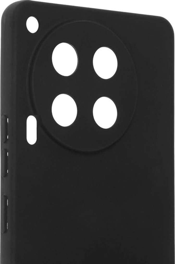 Чехол для телефона BoraSCO Silicone Case для Tecno Camon 30 73126 (черный)