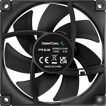 Вентилятор для корпуса DeepCool FT9 Slim R-FT9SLIM-BKWPN1-G